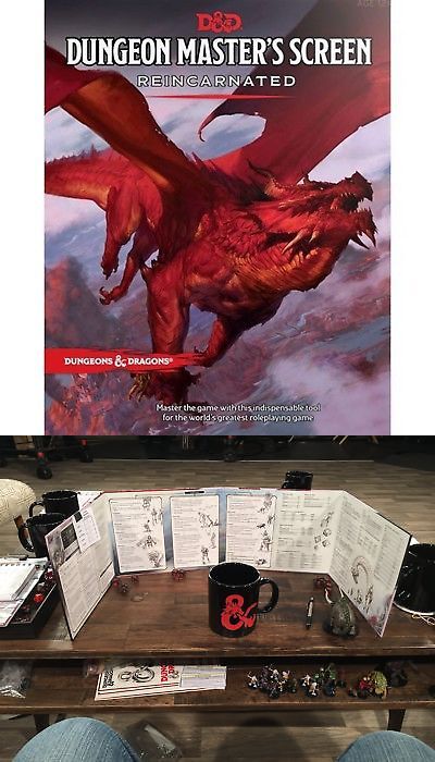 D&D Dungeon Masters Screen Reincarnated
